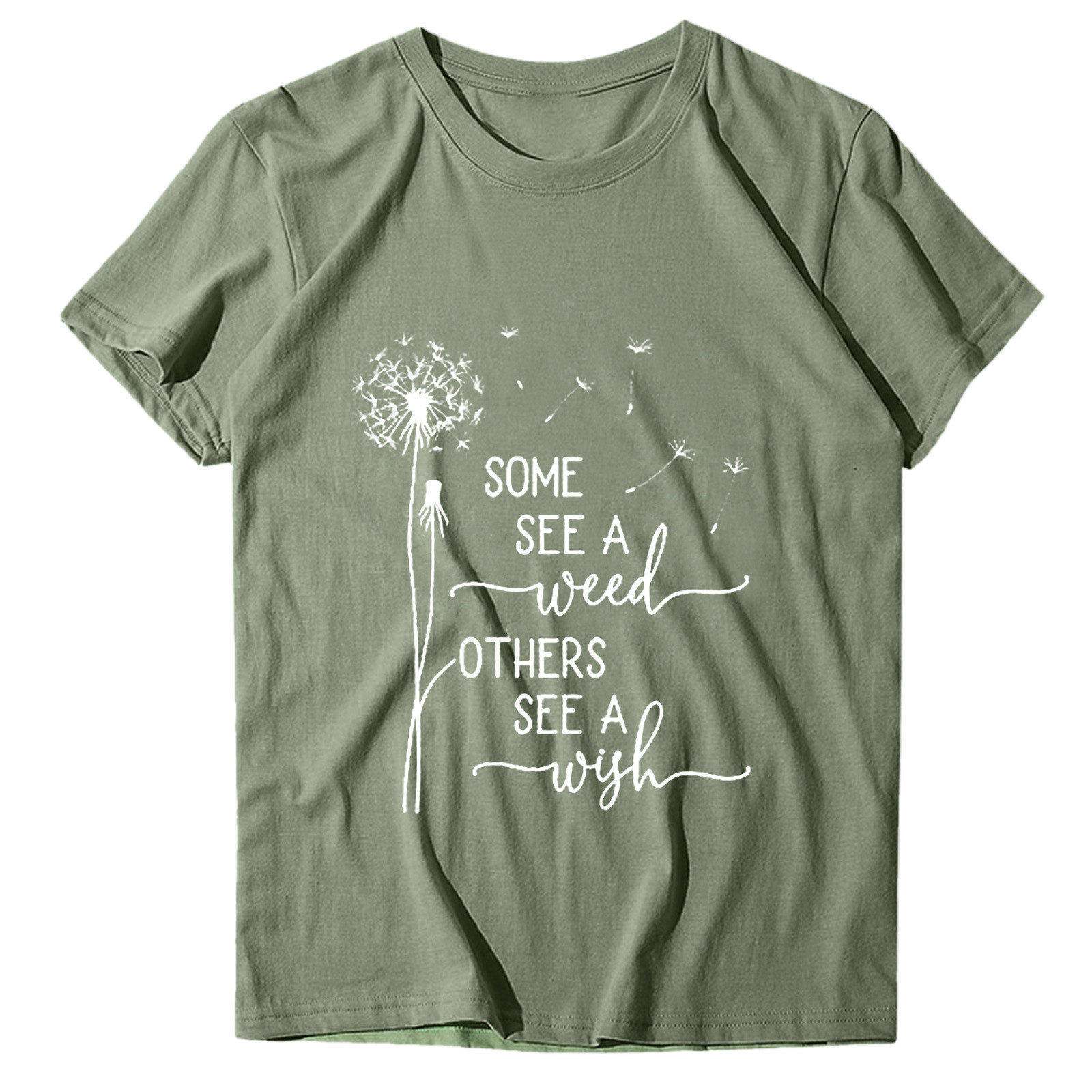 thumbnail image 3 of Camiseta informal de manga corta con estampado de letras para mujer: cuello redondo, top de poliéster, versátil para combinar con leggings o vaqueros, disponible en varias tallas., 3 of 8